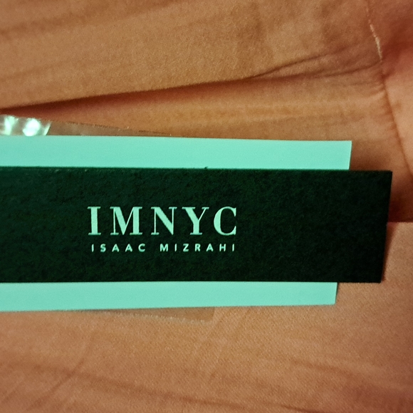 IMNYC Isaac Mizrahi Bow Bell Sleeve Soft Shirt L/G - Picture 6 of 8